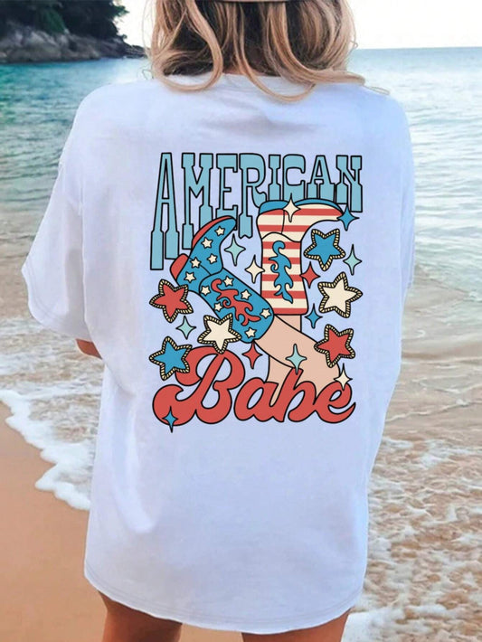 American Babe Graphic Tee