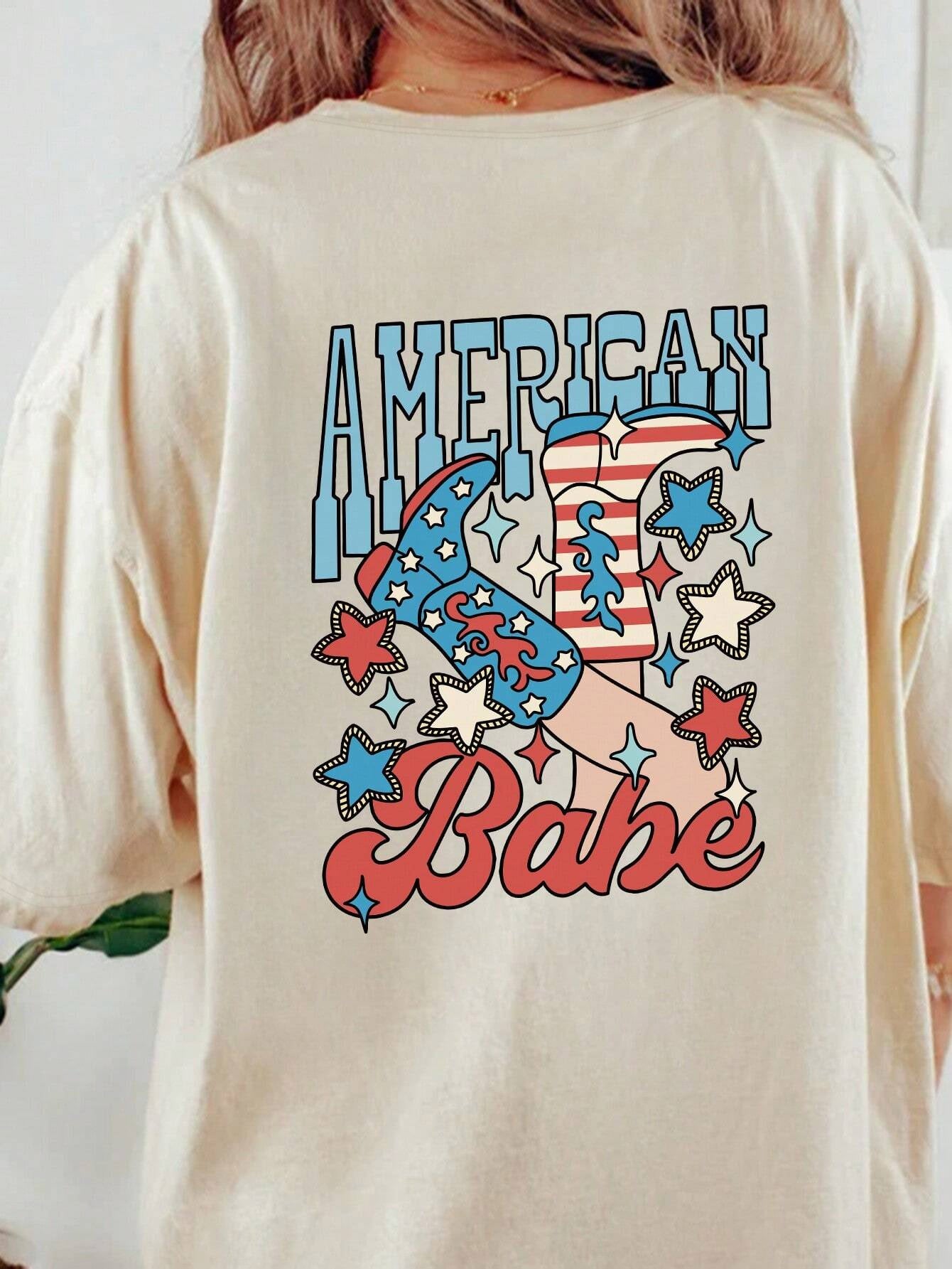 American Babe Graphic Tee