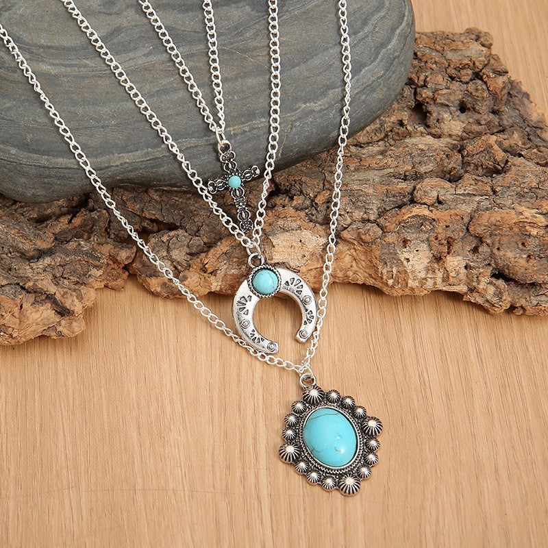 Turquoise Layered Necklace